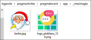 dossier des images personnelles
